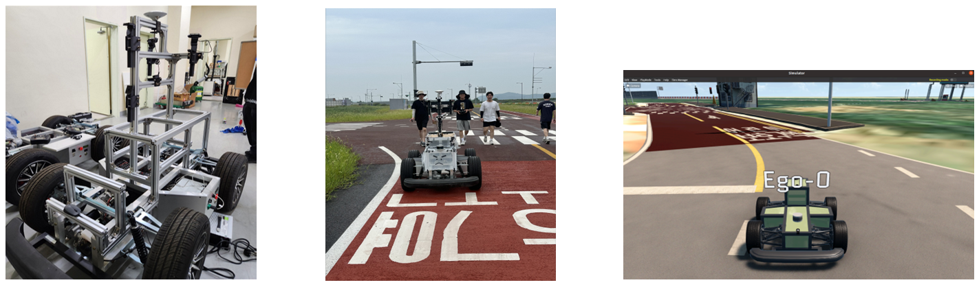 ERP-42 driving experiments and simulation